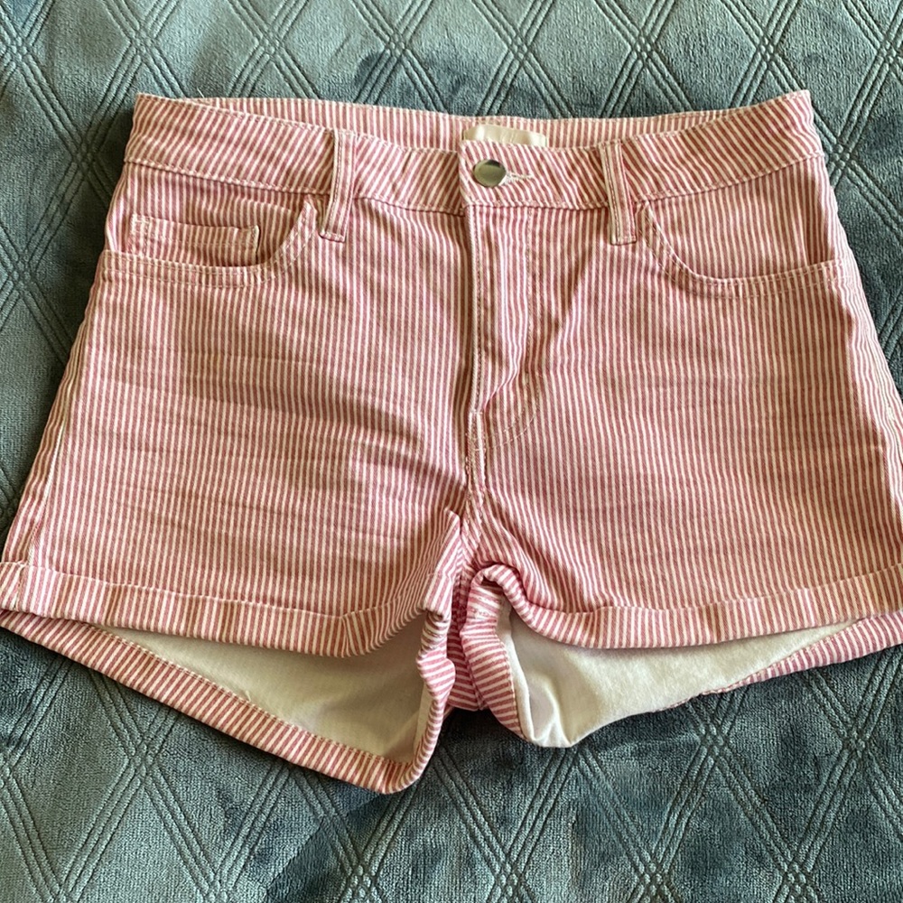 H&M Stripe Shorts
